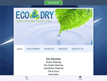 Tablet Screenshot of eco-dry.net